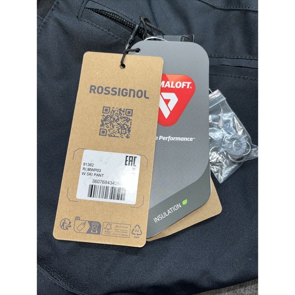 Rossignol‎ Women's Ski Pants - Black Medium NEW MSRP $225 - Picture 7 of 10